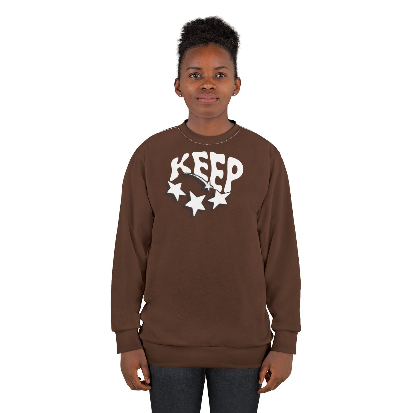 KEEP SWEAT$HIRT *BROWN*