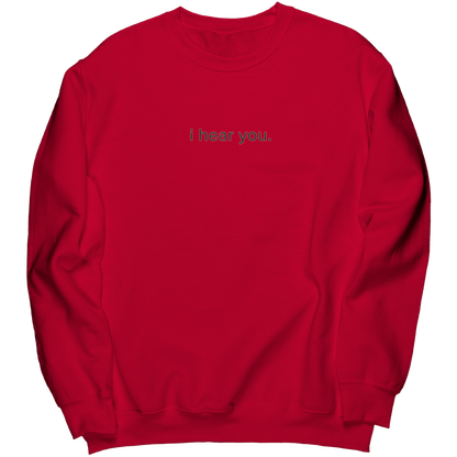 I_hear_you_sweater_black_print_Red_Mockup.png